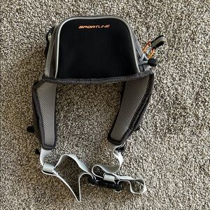 Sportline Black and Gray fanny pack